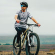 Load image into Gallery viewer, Arctic Camo Short Sleeve MTB Jersey (Sleeves Only Design)