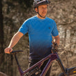 Load image into Gallery viewer, Triangulation Cobalt Short Sleeve MTB Jersey