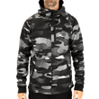 Load image into Gallery viewer, Dark Camo Tech Hoodie