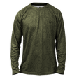 Load image into Gallery viewer, Odyssey Activewear Contour Forest jersey with a green contour map pattern