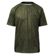 Load image into Gallery viewer, Odyssey Activewear Contour Forest T-shirt with a green contour map pattern