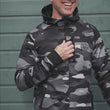 Load and play video in Gallery viewer, Dark Camo Tech Hoodie