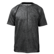 Load image into Gallery viewer, Odyssey Activewear Contour Slate T-shirt with a grey contour map pattern