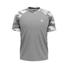 Arctic Camo Short Sleeve MTB Jersey (Sleeves Only Design)