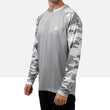 Load image into Gallery viewer, Side view of the Odyssey Activewear Arctic Camo jersey