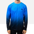 Load image into Gallery viewer, Triangulation Cobalt Long Sleeve MTB Jersey