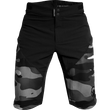 Load image into Gallery viewer, Odyssey Activewear Shield Shorts with dark camo print panels