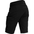 Load image into Gallery viewer, Rear view of Odyssey Activewear Shield Shorts showing embroidered logo