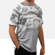 Load image into Gallery viewer, Side view of the Odyssey Activewear Arctic Camo T-shirt