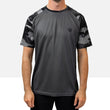 Load image into Gallery viewer, Dark Camo Short Sleeve MTB Jersey (Sleeves Only Design)