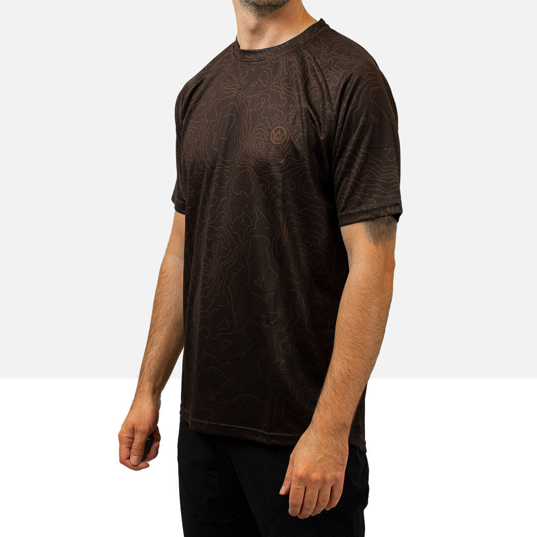 Contour Slate Tech Tee · Odyssey Activewear