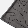 Load image into Gallery viewer, Detail shot of the Odyssey Activewear Contour Slate jersey showing the breathable and quick-drying fabric