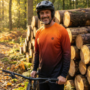 Triangulation Molten Long Sleeve Performance MTB Jersey