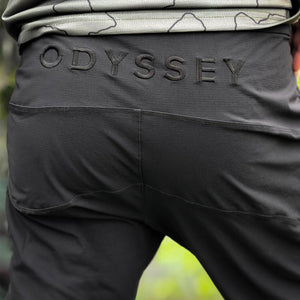 Odyssey Activewear Shield Shorts worn while hiking