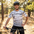 Load image into Gallery viewer, Arctic Camo Short Sleeve Performance MTB Jersey
