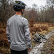 Load image into Gallery viewer, Arctic Camo Long Sleeve MTB Jersey (Sleeves Only Design)
