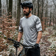 Load image into Gallery viewer, Arctic Camo Short Sleeve MTB Jersey (Sleeves Only Design)
