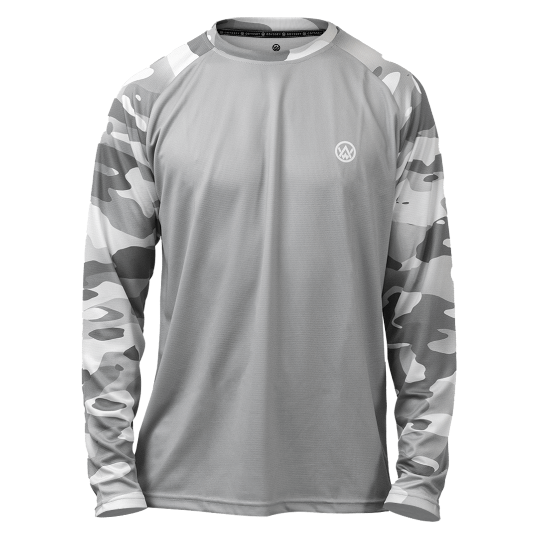 Jersey Design Mountain Bike Jerseys Long Sleeve Arctic Camo Long
