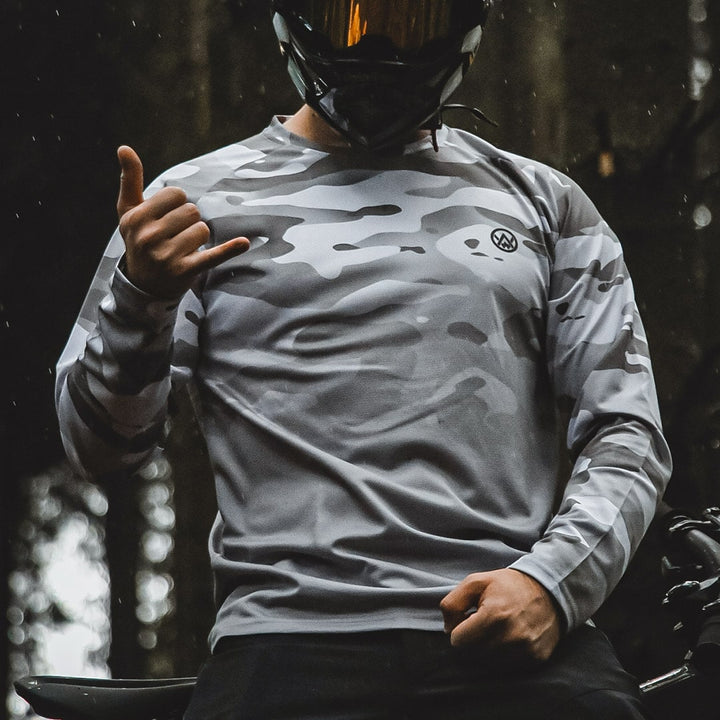Arctic Camo MTB Jersey · Odyssey Activewear