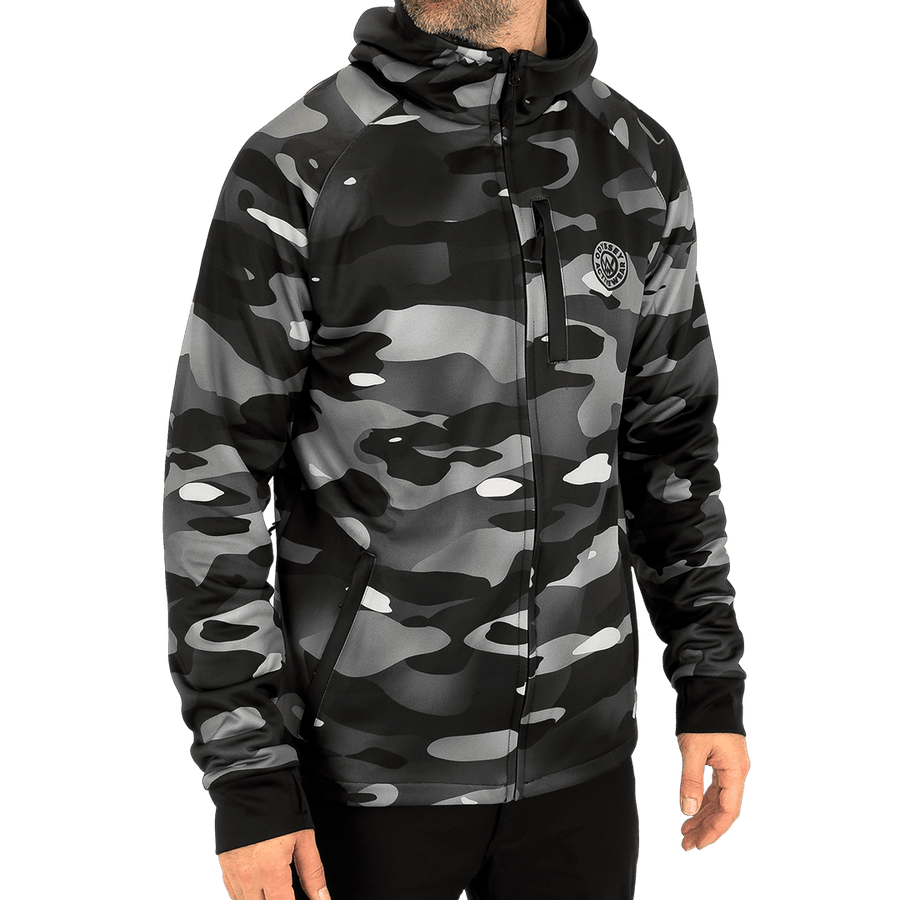 Dark Camo Tech Hoodie Odyssey Activewear
