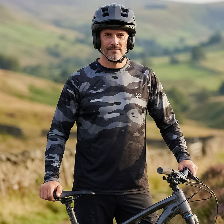 Dark Camo MTB Jersey · Odyssey Activewear