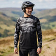 Load image into Gallery viewer, Dark Camo Long Sleeve Performance MTB Jersey
