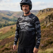 Load image into Gallery viewer, Dark Camo Long Sleeve Performance MTB Jersey
