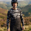 Load image into Gallery viewer, Dark Camo Long Sleeve Performance MTB Jersey
