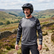 Load image into Gallery viewer, Dark Camo Long Sleeve MTB Jersey (Sleeves Only Design)
