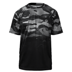 Dark Camo Short Sleeve MTB Jersey · Odyssey Activewear
