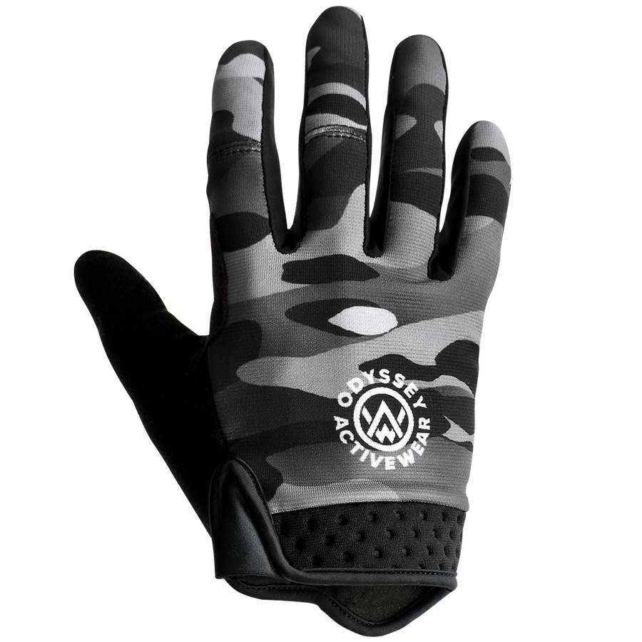 mtb handschuhe camouflage Dark Camo MTB Gloves · Odyssey Activewear