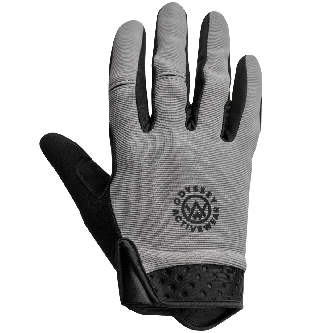 Grey Ajax MTB Gloves