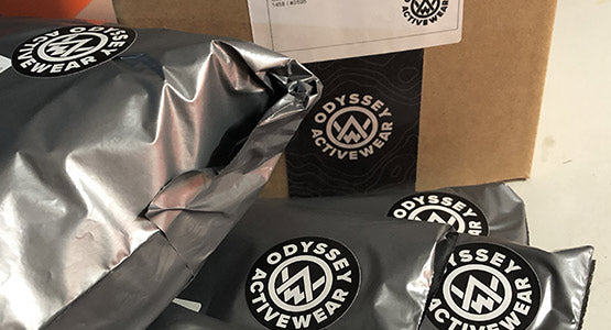 Branded parcels from Odyssey Activewear