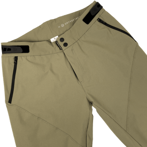Flat lay shot of Odyssey Activewear Shield Trousers in Khaki