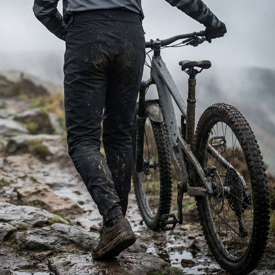 pedaled cycling chinos Shield Trousers · MTB Pants with Abrasion-Resistant Knees · Odyssey  Activewear
