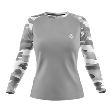 Women’s Arctic Camo Long Sleeve Jersey (Sleeves Only Design)
