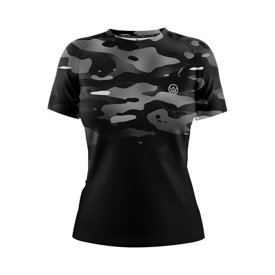 Women’s Dark Camo Short Sleeve Technical T-Shirt