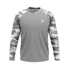Arctic Camo Long Sleeve Performance Jersey (Sleeves Only Design)