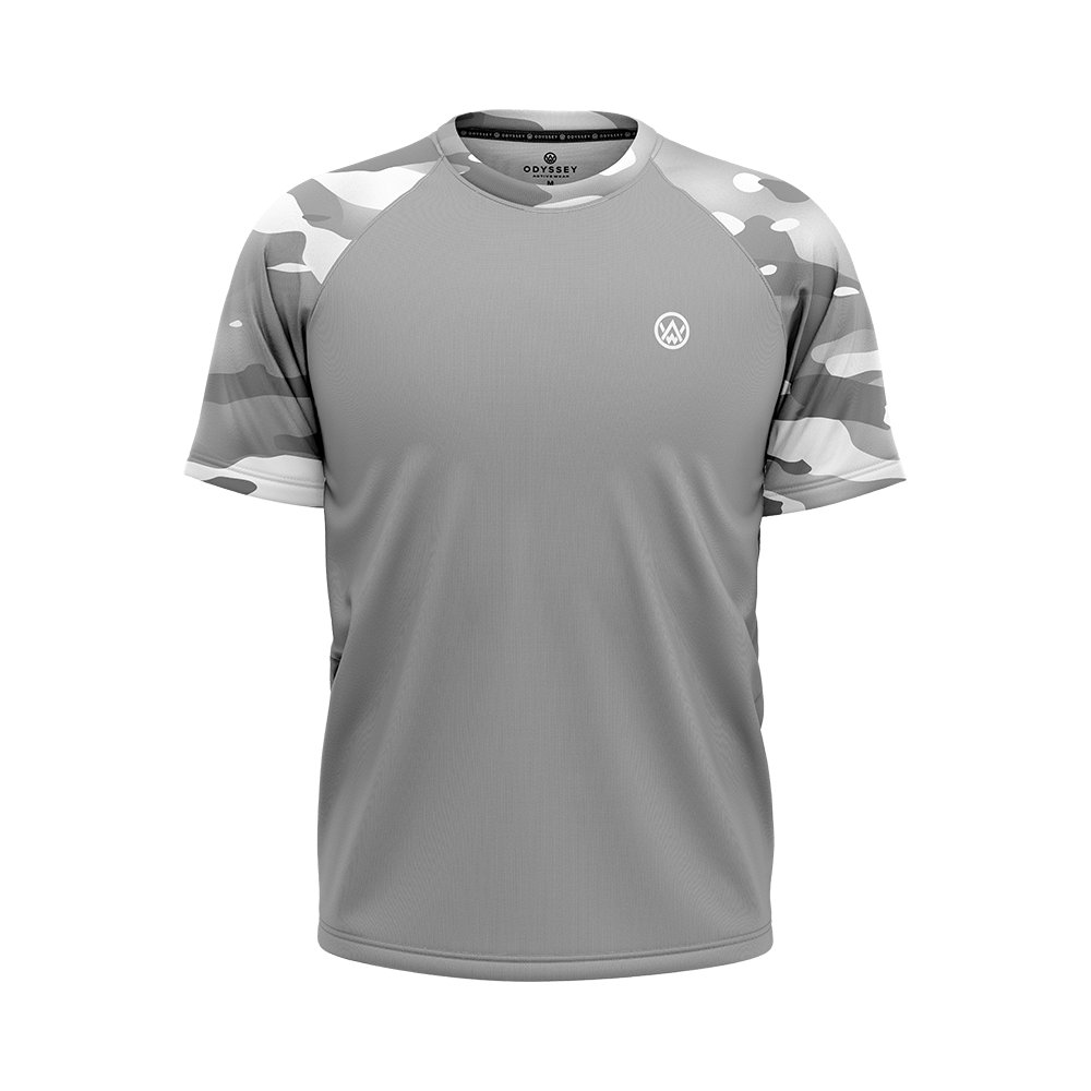 grey camo shirt