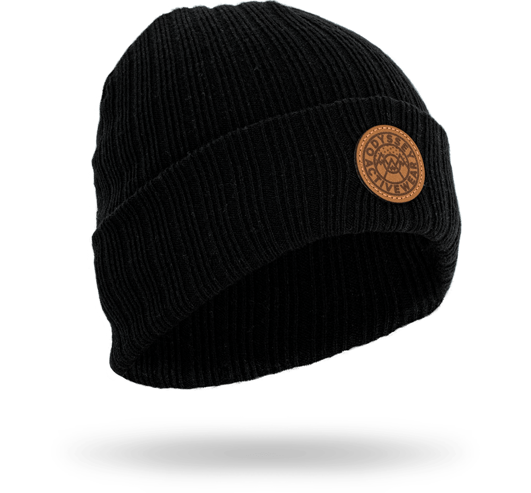 NEXUSVII. 24SS BLADE KNIT HAT BLACK