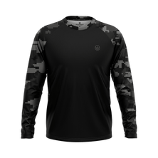 Stealth Digital Camo Long Sleeve Jersey (Sleeves Only Design)
