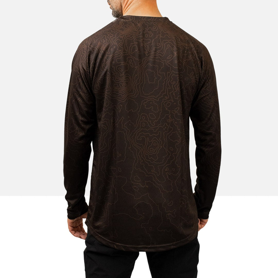 Contour Earth Long Sleeve Performance Jersey