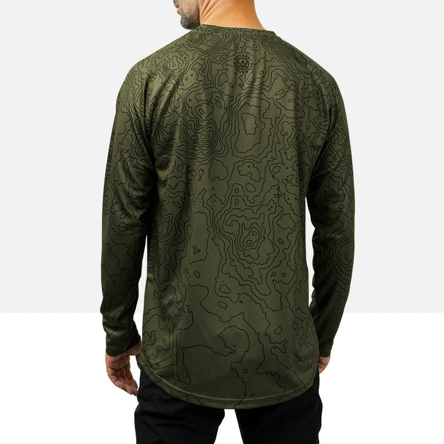 Contour Forest Long Sleeve Performance Jersey