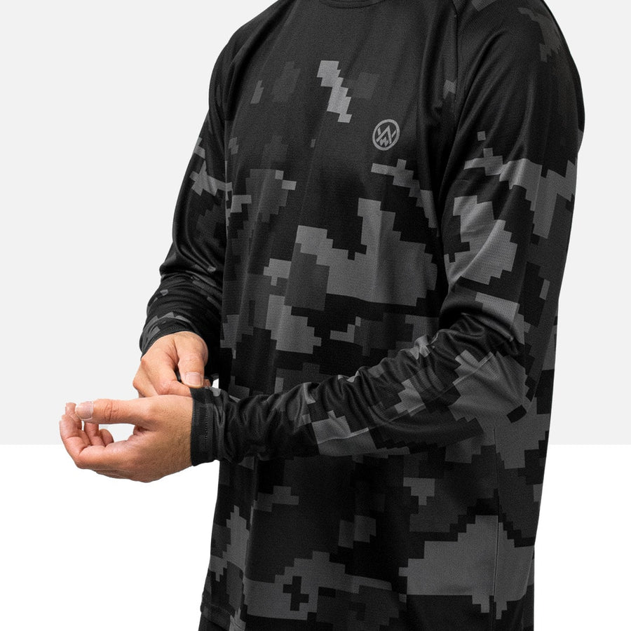 Stealth Digital Camo Long Sleeve Jersey