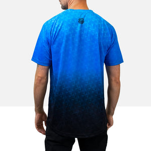 Triangulation Cobalt Short Sleeve Technical T-Shirt