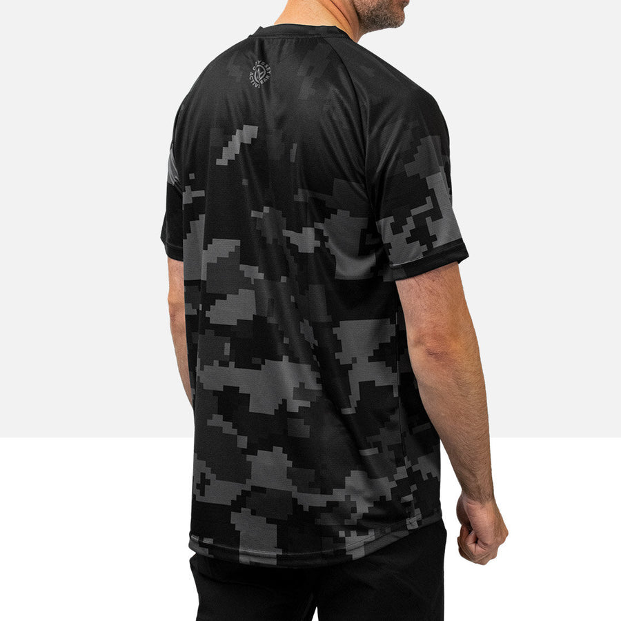 Stealth Digital Camo Short Sleeve Technical T-Shirt