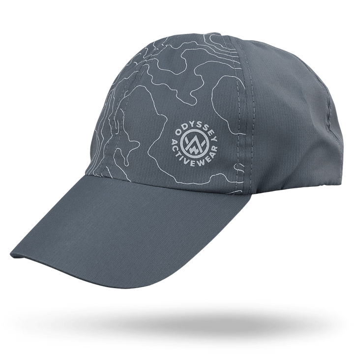 Odyssey Activewear “Aether” Trail Cap in the Dark colour option